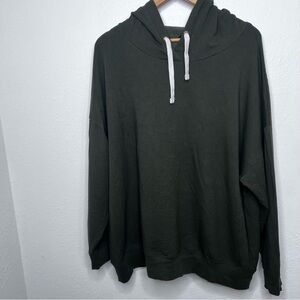 Buffalo David Bitton Tops Super Soft Stretch Fleece Hoodie Color:Green Size: XXL